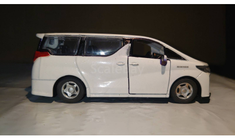 Toyota Alphard 3-d generation (AH30; 2023). 1/43 с доработками, масштабная модель, NoName, scale43