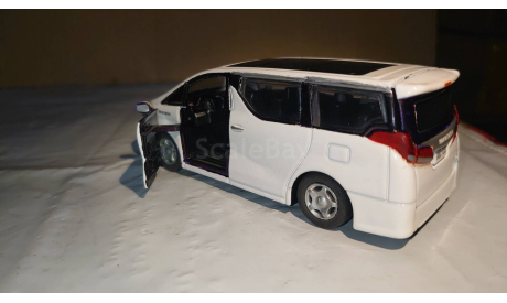 Toyota Alphard 3-d generation (AH30; 2023). 1/43 с доработками, масштабная модель, NoName, scale43