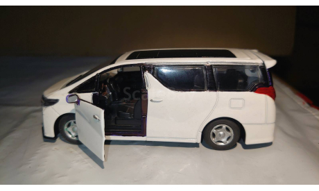 Toyota Alphard 3-d generation (AH30; 2023). 1/43 с доработками, масштабная модель, NoName, scale43