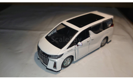 Toyota Alphard 3-d generation (AH30; 2023). 1/43 с доработками, масштабная модель, NoName, scale43