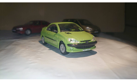 Peugeot 206 CC (Hongwell). Scale 1/43., масштабная модель, Bauer/Cararama/Hongwell, 1:43