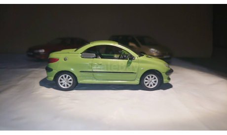 Peugeot 206 CC (Hongwell). Scale 1/43., масштабная модель, Bauer/Cararama/Hongwell, 1:43