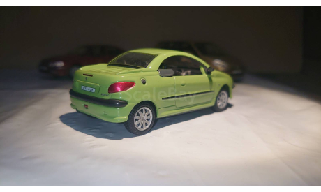 Peugeot 206 CC (Hongwell). Scale 1/43., масштабная модель, Bauer/Cararama/Hongwell, 1:43
