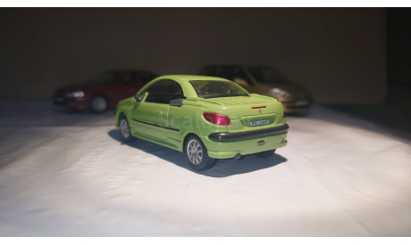 Peugeot 206 CC (Hongwell). Scale 1/43., масштабная модель, Bauer/Cararama/Hongwell, 1:43