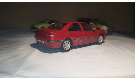 Peugeot 406 V6 restyling 2001 (Hongwell). Scale 1/43., масштабная модель, Bauer/Cararama/Hongwell, scale43