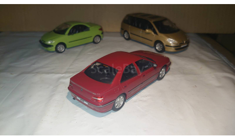 Peugeot 406 V6 restyling 2001 (Hongwell). Scale 1/43., масштабная модель, Bauer/Cararama/Hongwell, scale43