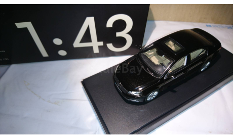 Volkswagen (VW) Passat B7 black (2010—2015) 1/43, масштабная модель, i-Scale (Schuco) Dealer Box, scale43