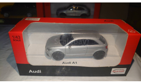 AUDI A1 Sportback (2010) 1/43, масштабная модель, Rastar, scale43