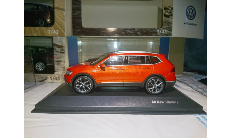 VW Tiguan L (2017) 1/43, масштабная модель, Volkswagen, i-Scale / Dealer Box (China), scale43