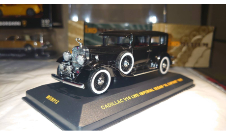 Cadillac V16 LWB Imperial Sedan ’Al Capone’(1930) IXO.1/43., масштабная модель, IXO Museum (серия MUS), scale43