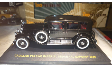 Cadillac V16 LWB Imperial Sedan ’Al Capone’(1930) IXO.1/43., масштабная модель, IXO Museum (серия MUS), 1:43