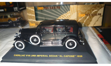 Cadillac V16 LWB Imperial Sedan ’Al Capone’(1930) IXO.1/43., масштабная модель, IXO Museum (серия MUS), 1:43