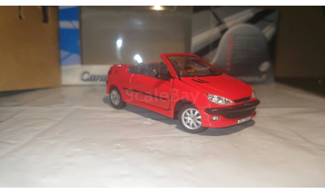 Peugeot 206 CC (Hongwell). Scale 1/43., масштабная модель, Bauer/Cararama/Hongwell, scale43