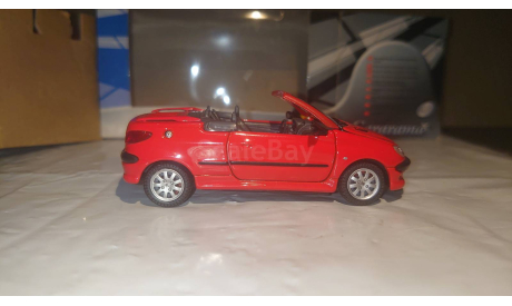 Peugeot 206 CC (Hongwell). Scale 1/43., масштабная модель, Bauer/Cararama/Hongwell, scale43