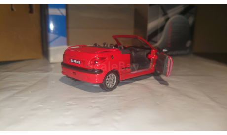 Peugeot 206 CC (Hongwell). Scale 1/43., масштабная модель, Bauer/Cararama/Hongwell, scale43