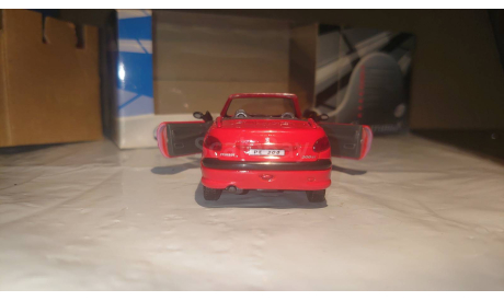 Peugeot 206 CC (Hongwell). Scale 1/43., масштабная модель, Bauer/Cararama/Hongwell, scale43