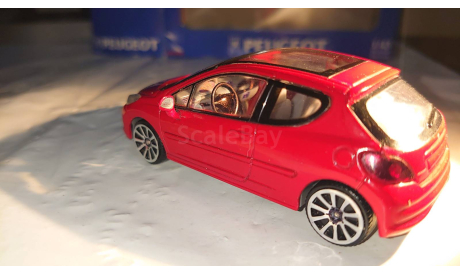 Peugeot 207 3-d (2006-2012) 1/43 New Ray (с доработками), масштабная модель, New-Ray Toys, 1:43