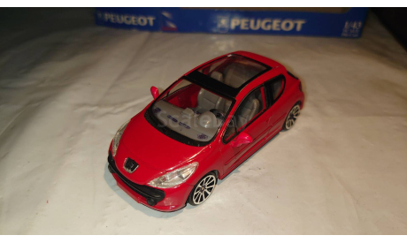 Peugeot 207 3-d (2006-2012) 1/43 New Ray (с доработками), масштабная модель, New-Ray Toys, 1:43