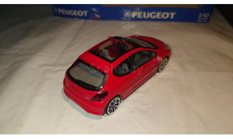 Peugeot 207 3-d (2006-2012) 1/43 New Ray (с доработками), масштабная модель, New-Ray Toys, 1:43