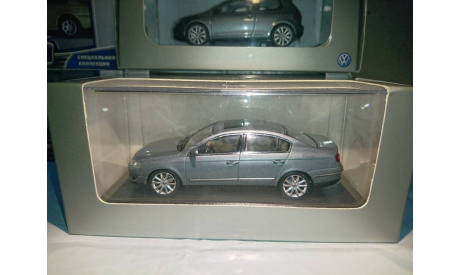 Volkswagen Passat B6 (2005—2010) 1/43 Minichamps (Dealer Box), масштабная модель, scale43