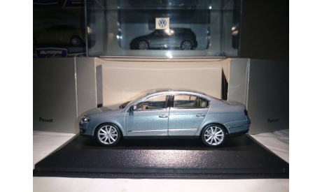 Volkswagen Passat B6 (2005—2010) 1/43 Minichamps (Dealer Box), масштабная модель, scale43