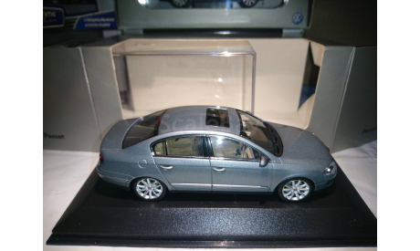 Volkswagen Passat B6 (2005—2010) 1/43 Minichamps (Dealer Box), масштабная модель, scale43