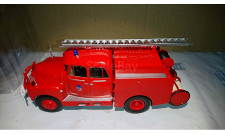 Citroen 46 CD 4x4 Feuerwehr. Scale 1/43., масштабная модель, Citroën, IXO Models for Hachette, 1:43