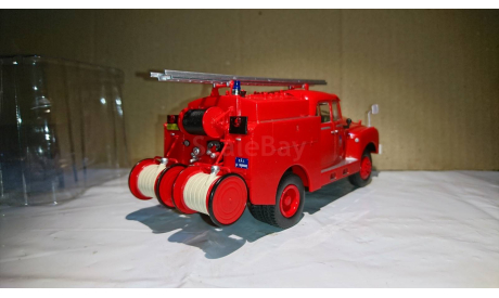 Citroen 46 CD 4x4 Feuerwehr. Scale 1/43., масштабная модель, Citroën, IXO Models for Hachette, 1:43