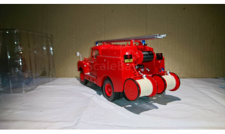 Citroen 46 CD 4x4 Feuerwehr. Scale 1/43., масштабная модель, Citroën, IXO Models for Hachette, 1:43