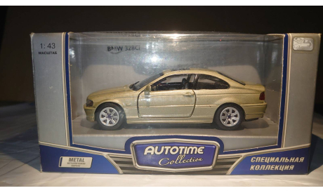ВMW 3 sеriеs Соuре 4-th gen (Е46/1999-2003). Motor Max. Scale 1/43, масштабная модель, BMW, Autotime collection (Motor Max), scale43