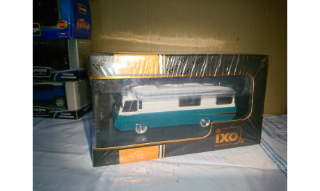 PEUGEOT J7 MAILLET Eric 3 (1977), dark turquois / white (IXO), масштабная модель, Camping-cars IXO, scale43