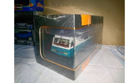 PEUGEOT J7 MAILLET Eric 3 (1977), dark turquois / white (IXO), масштабная модель, Camping-cars IXO, 1:43, 1/43