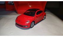 VW Beetle (A5/ 2011-2019) 1/43, масштабная модель, Volkswagen, Welly, scale43