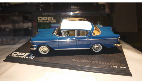 Opel Kapitän PI (1958-1959) 1/43, масштабная модель, Opel Collection, 1:43