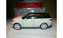Land Rover Range Rover Sport (2014), масштабная модель, Welly, scale43