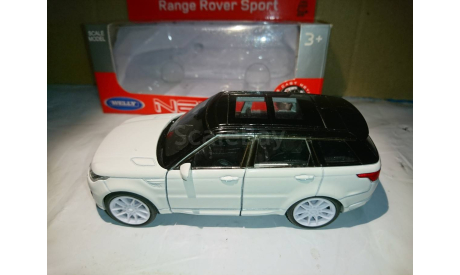 Land Rover Range Rover Sport (2014), масштабная модель, Welly, scale43