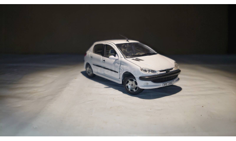 Peugeot 206 (Hongwell). Scale 1/43., масштабная модель, Bauer/Cararama/Hongwell, scale43