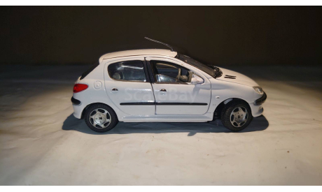 Peugeot 206 (Hongwell). Scale 1/43., масштабная модель, Bauer/Cararama/Hongwell, scale43