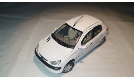 Peugeot 206 (Hongwell). Scale 1/43., масштабная модель, Bauer/Cararama/Hongwell, scale43
