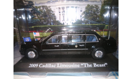 Cadillac Limousine «The Beast» (2009) Barak Obama’s President Car 1/43, масштабная модель, Greenlight Collectibles, scale43