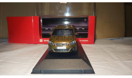 Seat Alhambra 2-nd Generation (Typ 7N/2010-2020) 1/43 Dealer Box, масштабная модель, iScale, scale43