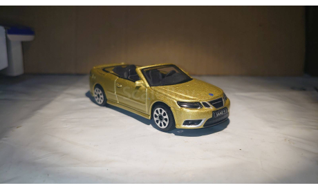 Saab 9³ Aero Cabriolet 2-nd Gen restyling (2007–2011) 1/43, масштабная модель, BBurago, scale43