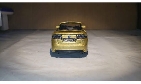 Saab 9³ Aero Cabriolet 2-nd Gen restyling (2007–2011) 1/43, масштабная модель, BBurago, scale43