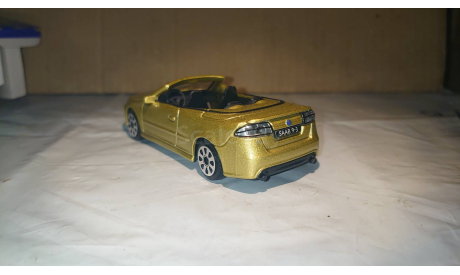 Saab 9³ Aero Cabriolet 2-nd Gen restyling (2007–2011) 1/43, масштабная модель, BBurago, scale43