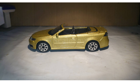 Saab 9³ Aero Cabriolet 2-nd Gen restyling (2007–2011) 1/43, масштабная модель, BBurago, scale43