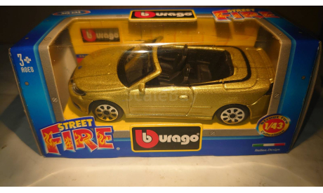 Saab 9³ Aero Cabriolet 2-nd Gen restyling (2007–2011) 1/43, масштабная модель, BBurago, scale43
