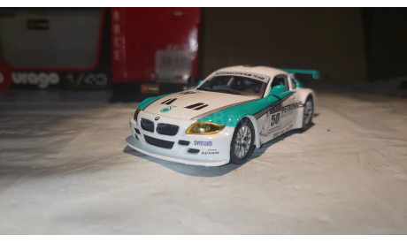BMW Z4 M Petronas (Bburago) 1/43, масштабная модель, scale43