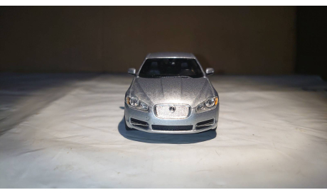 Jaguar XF 1-st Gen (X250 / 2008-2015). Welly Premium. 1/43, масштабная модель, PotatoCar (Expresso Auto), 1:43