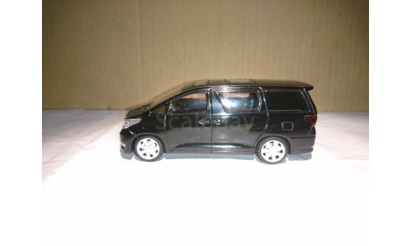 Toyota Alphard Second generation, pre-facelift (AH20; 2008-2011) 1/43 с доработками, масштабная модель, Rastar, scale43