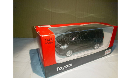 Toyota Alphard Second generation, pre-facelift (AH20; 2008-2011) 1/43 с доработками, масштабная модель, Rastar, scale43